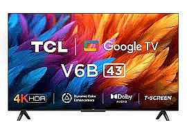 טלוויזיה TCL 55V6B 4K 55 אינטש | שלוש שנות אחריות VIP |מוצר חדש|משלוח חינם טלוויזיה TCL 55V6B 4K 55 אינטש | שלוש שנות אחריות VIP |מוצר חדש|משלוח חינם