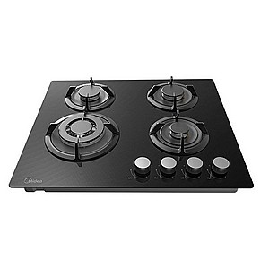 כיריים גז 4 להבות בגימור זכוכית שחורה דגם 60GH503B כיריים גז 4 להבות בגימור זכוכית שחורה דגם 60GH503B