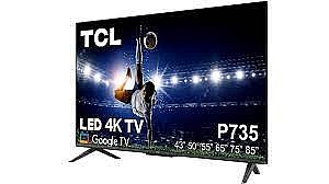 טלוויזיה TCL 65P735 4K 65 אינטש טלוויזיה TCL 65P735 4K 65 אינטש