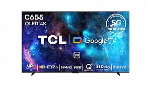 טלוויזיה TCL 98C655 4K 98 אינטש| טלוויזיה TCL 98C655 4K 98 אינטש|