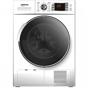 מייבש כביסה קונדנסור 8 ק”ג דלת שחורה Crystal MDR870B מייבש כביסה קונדנסור 8 ק”ג דלת שחורה Crystal MDR870B